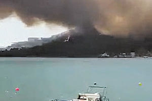 Καταστροφική φωτιά στην Τουρκία