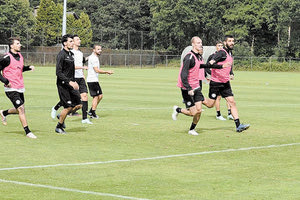 Από την τελευταία προπόνηση στην Ολλανδία