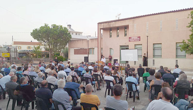 Τα ευρήματα παρουσιάστηκαν σε εκδήλωση στο Καστέλλι