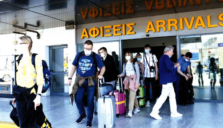 άφιξη αεροδρόμιο τουρισμός