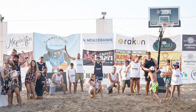 Θέαμα και όμορφες στιγμές χάρισε το καλοκαιρινό τουρνουά “Summer Hoops”