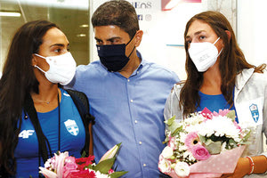 Αυγενάκης υποδοχή αθλητών