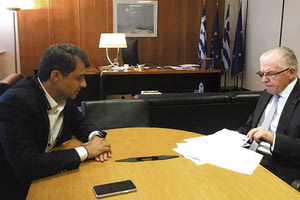 ΜΑΞΙΜΟΣ ΣΕΝΕΤΑΚΗΣ: Επικοινωνία με Λυκουρέντζο για τις ζημιές του καύσωνα