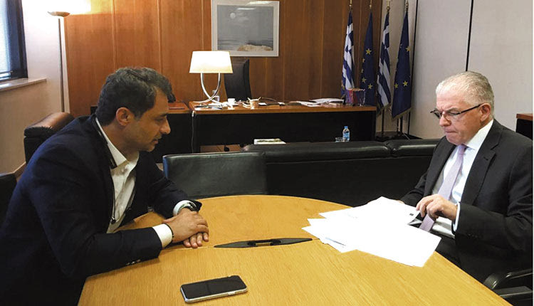 ΜΑΞΙΜΟΣ ΣΕΝΕΤΑΚΗΣ: Επικοινωνία με Λυκουρέντζο για τις ζημιές του καύσωνα