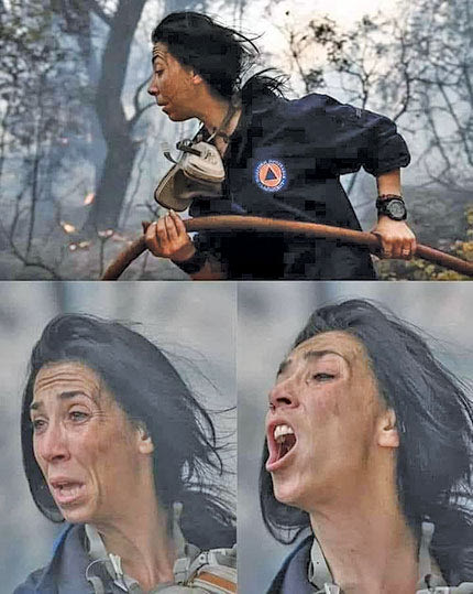 Κατερίνα Ιωαννίδου Εθελοντής Πυροσβέστης