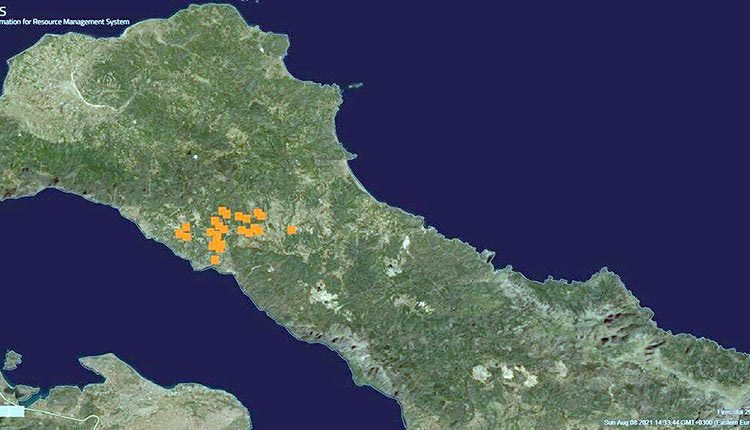 ευβοια φωτια