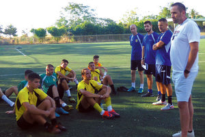 Ο κ. Τουτζάρης μίλησε στους παίκτες της Κ19 του Εργοτέλη