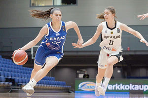 Φάση από την πρεμιέρα της εθνικής κορασίδων