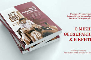 Παρουσιάζεται το βιβλίο “Ο Μίκης Θεοδωράκης και η Κρήτη” 