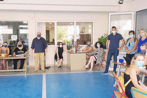 Επί ποδός ήταν από νωρίς το πρωί η διεύθυνση πρωτοβάθμιας εκπαίδευσης Ηρακλείου