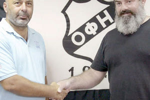 Ο γενικός αρχηγός του ΟΦΗ Δημήτρης Ζλατιλίδης καλωσόρισε τον Νίκο Προύφα