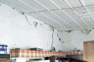 Από τις πρόσφατες ζημιές στον οικισμό Σαμπά