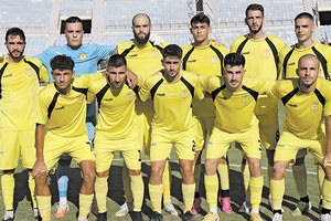 Η βασική ενδεκάδα του Εργοτέλη στο χθεσινό φιλικό με τον ΠΟΑ