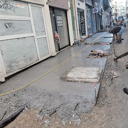 Έτρεξαν οι εργασίες στη μικρή Έβανς 