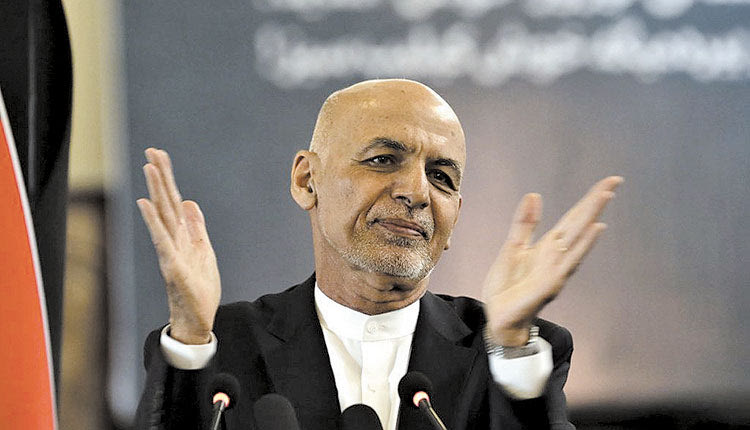 ο Αφγανός πρόεδρος Ασράφ Γάνι;