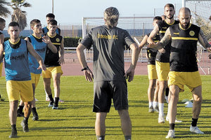 Από τη χθεσινή προπόνηση του Εργοτέλη