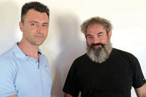 Ο κ. Καρδαμανίδης με τον κ. Ζλατιλίδη