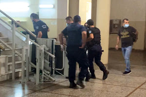 Απο την προσαγωγή του δράστη στον εισαγγελέα