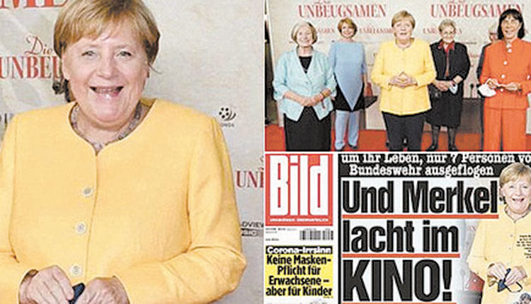 η Άγκελα Μέρκελ πήγε σινεμά