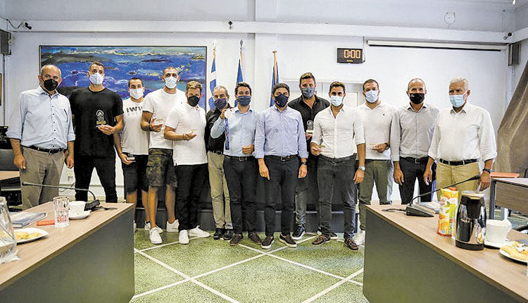 βραβείο αθλητών στα Χανιά - Αυγενάκης