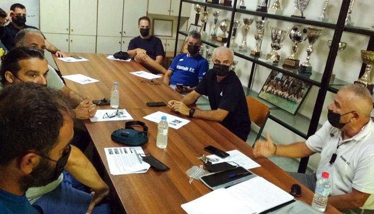 Απο την σύσκεψη των προπονητών της Ακαδημίας του Εργοτέλη