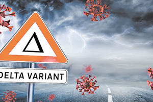 Το πιο συχνό στέλεχος του SARS-CoV-2 στην επικράτεια είναι το Delta