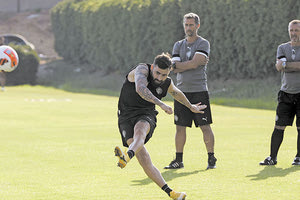 Χρόνο συμμετοχής θα πάρει πιθανότατα ο Φελίπε Γκαγιέγος στο σημερινό φιλικό του ΟΦΗ με αντίπαλο τον Απόλλωνα