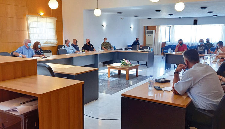 Στιγμιότυπο από τη σύσκεψη