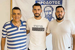 Ο Χατζησάββας με τους παράγοντες του Ηροδότου