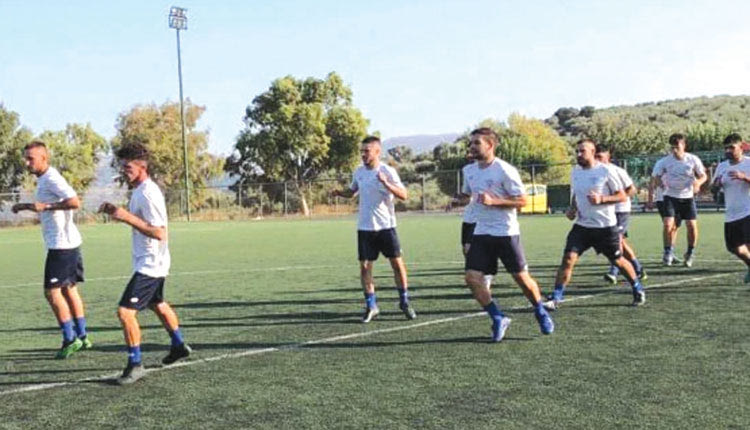Απο την προπόνηση της Δαμάστας
