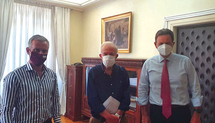 Από τη συνάντηση με τον κ. Σκυλακάκη