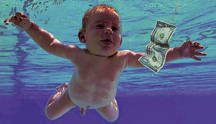 nirvana nevermind εξώφυλλο δίσκος