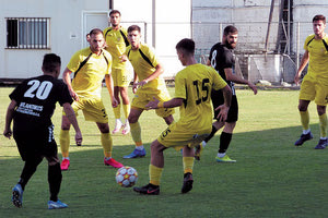 Στιγμιότυπο από το φιλικό του Τυμπακίου