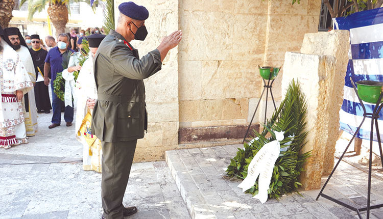 Τη μνήμη των σφαγιασθέντων της 25ης Αυγούστου τίμησε το Ηράκλειο