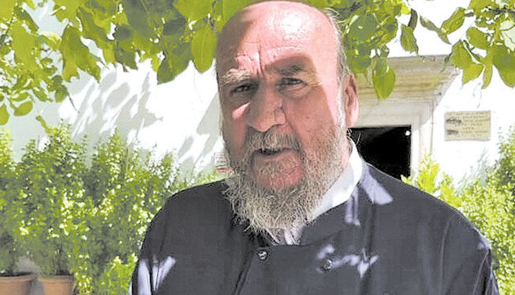 Ο π. Ανδρέας Καλιοντζάκης