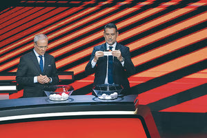 Απο την χθεσινή κλήρωση των ευρωπαϊκών διοργανώσεων που έγινε στην Κωνσταντινούπολη