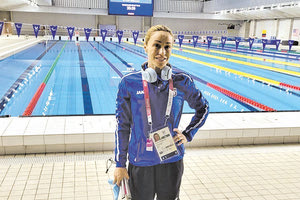 Η Κύπρια κολυμβήτρια, Καρολίνα Πελενδρίτου, κατέκτησε το χάλκινο μετάλλιο στα 50μ. ελεύθερο κατηγορίας S11.