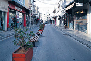 Πεζόδρομος ως την Αγίου Μηνά και μονόδρομος ως την Αρχιεπισκόπου Μακαρίου προγραμματίζεται να γίνει η Καλοκαιρινού.