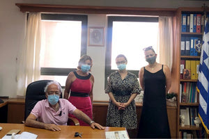 σύμφωνο συνεργασίας μεταξύ της Παιδιατρικής Κλινικής του Νοσοκομείου Αγίου Νικολάου και του συλλόγου “Ηλιαχτίδα”