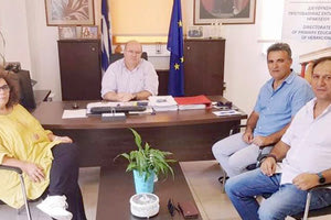 Συνάντηση Μπελαδάκη με Συλλόγους Εκπαιδευτικών