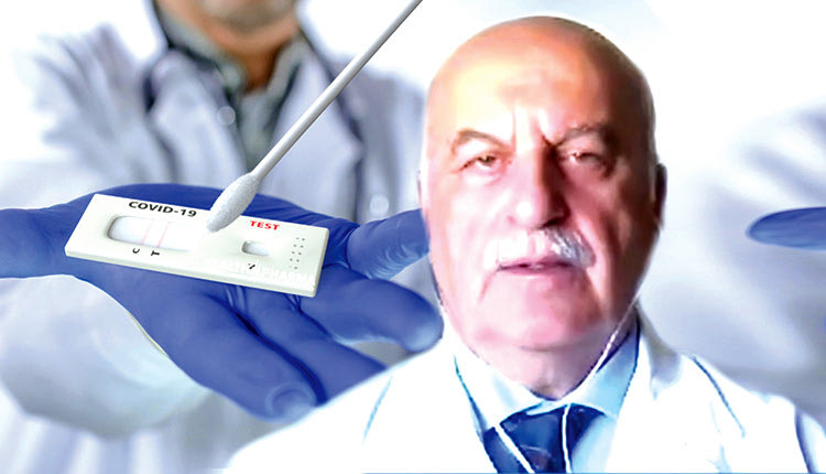 ο Καθηγητής Πνευμονολογίας και Διευθυντής της Πανεπιστημιακής Πνευμονολογικής Κλινικής στο ΠΑΓΝΗ, Νίκος Τζανάκης