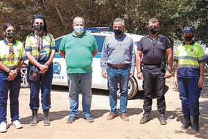τα στελέχη της νεοσύστατης Δημοτικής Αστυνομίας στο Δήμο Οροπεδίου Λασιθίου