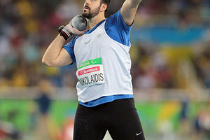 Χάλκινος Ο Νικολαϊδης στην σφαιροβολία