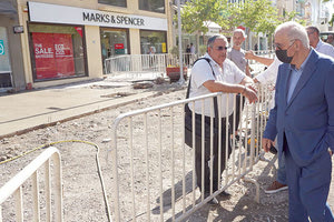 Ικανοποίηση Λαμπρινού για τα έργα στον “σταυρό”