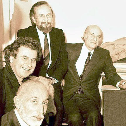 Με τον Ρίτσο, τον Ελύτη και τον Κατράκη