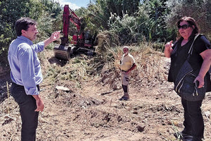 Από τους επιτόπιους ελέγχους που πραγματοποίησε ο κ. Συριγωνάκης`