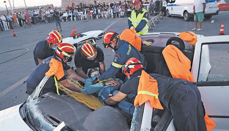 εξομοιωση ατυχηματος