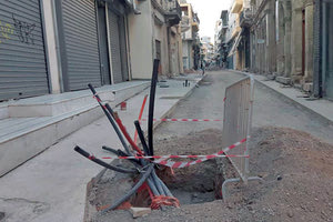 Την έγκριση των κυκλοφοριακών ρυθμίσεων περιμένει ο Δήμος Ηρακλείου προκειμένου να προχωρήσουν οι εργασίες ανάπλασης στην Αρχ. Μακαρίου από την πλευρά των καταστημάτων