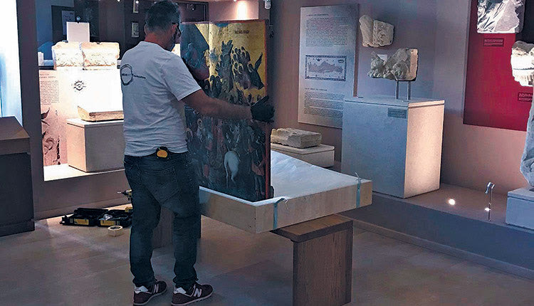  Η «ΠΡΟΣΚΥΝΗΣΗ ΤΩΝ ΜΑΓΩΝ» ΣΤΗ ΜΕΓΑΛΗ ΕΚΘΕΣΗ ΓΙΑ ΤΗ ΓΕΝΝΗΣΗ ΤΗΣ ΝΕΟΤΕΡΗΣ ΕΛΛΑΔΑΣ Από το Μουσείο Χριστιανικής Τέχνης 