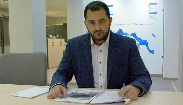 ο Περιφερειάρχης Στερεάς Ελλάδας Φάνης Σπανός